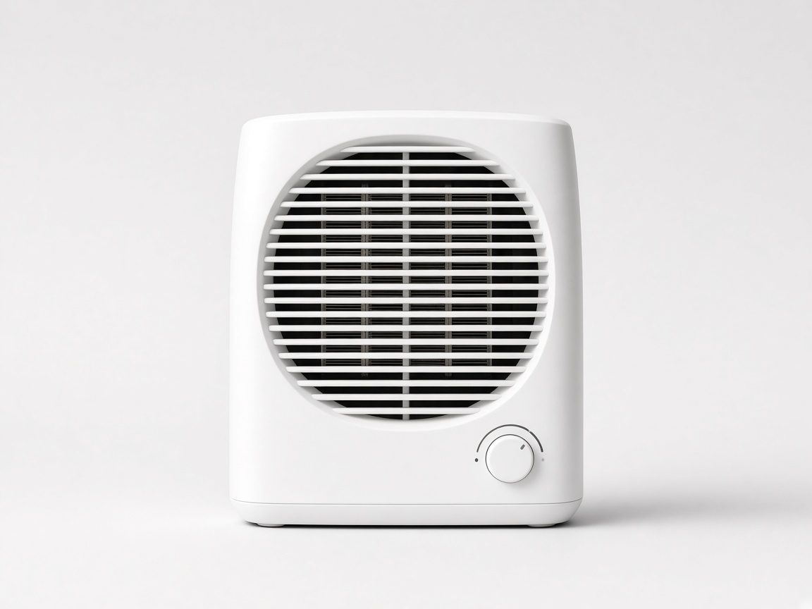 Soufflant céramique compact blanc